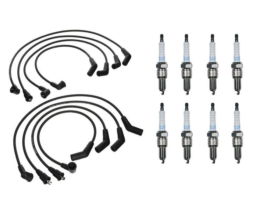 Audi Land Rover Ignition Wire Kit (8 Pieces) 101000039AB - Denso